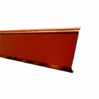 Okapový plech (2m)-lakoplast carbon